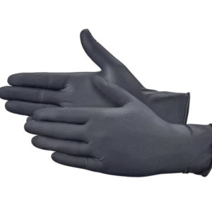 Black Latex Gloves - Image 1